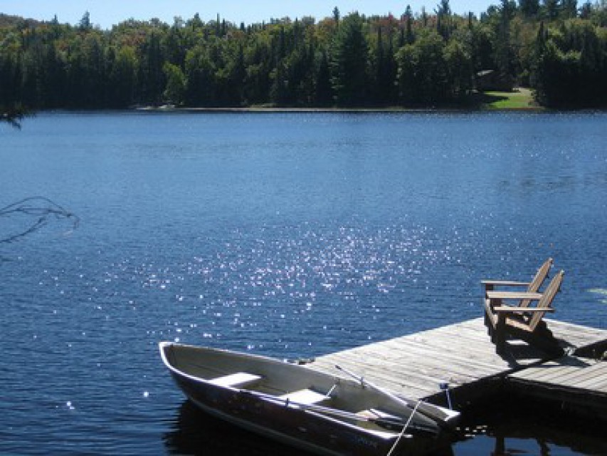 Sit back and relax or take a swim or boat ride...