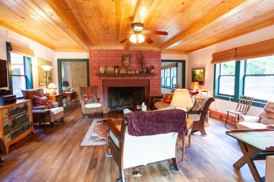 Lodge Style Living Room