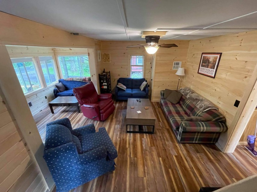 Living room from staircase