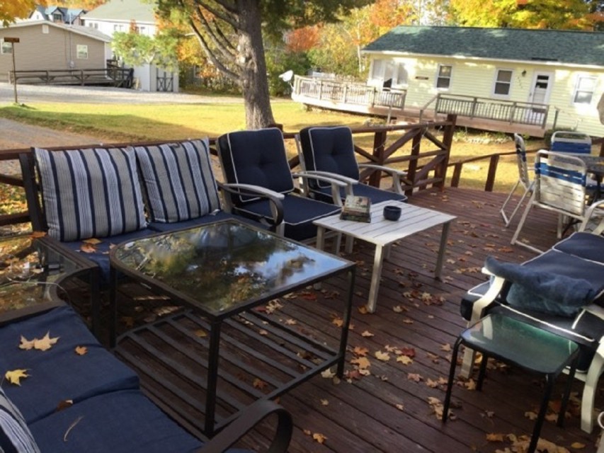 The deck