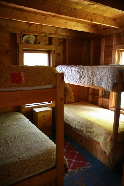 Bunk room. Sleeps four.