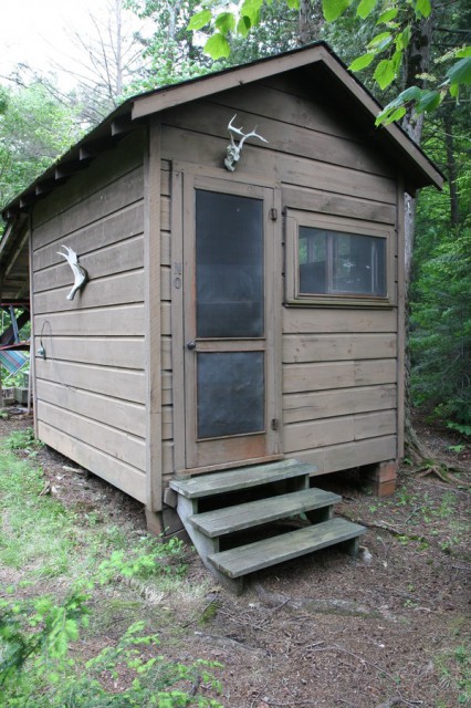 Bunk house sleeps two - three.