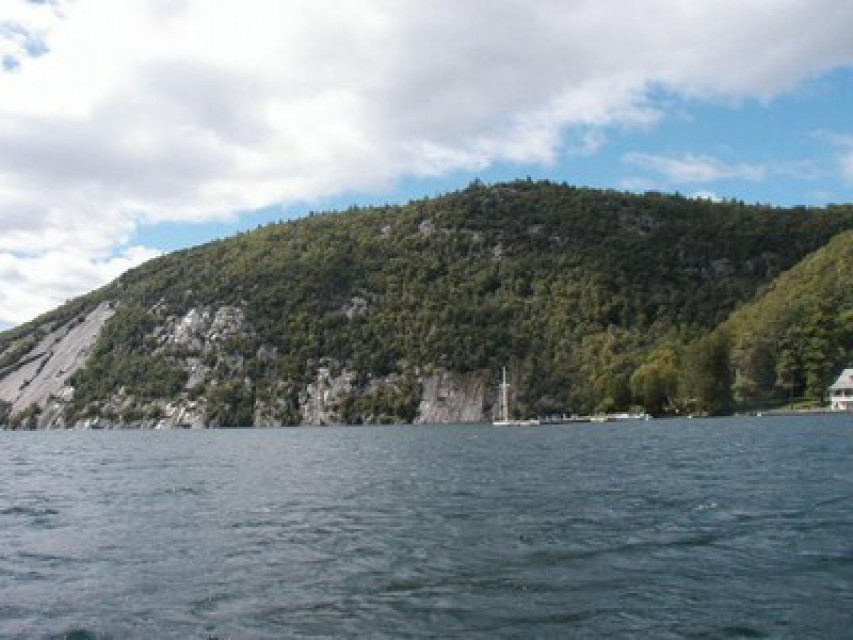 Roger's Rock - Just south of the cabins