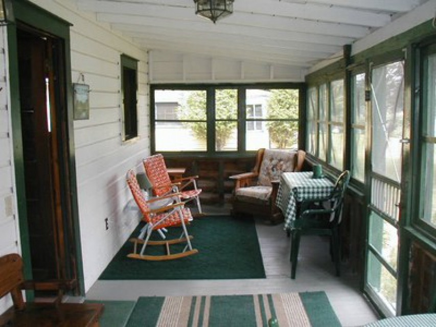 Sherwood's screened porch - enjoy the view!