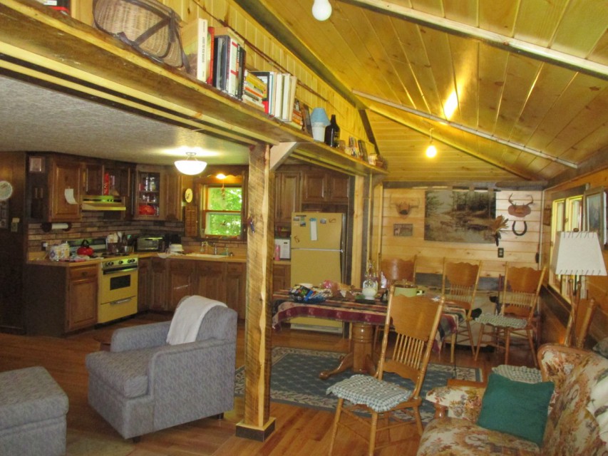 Cabin from main entrance