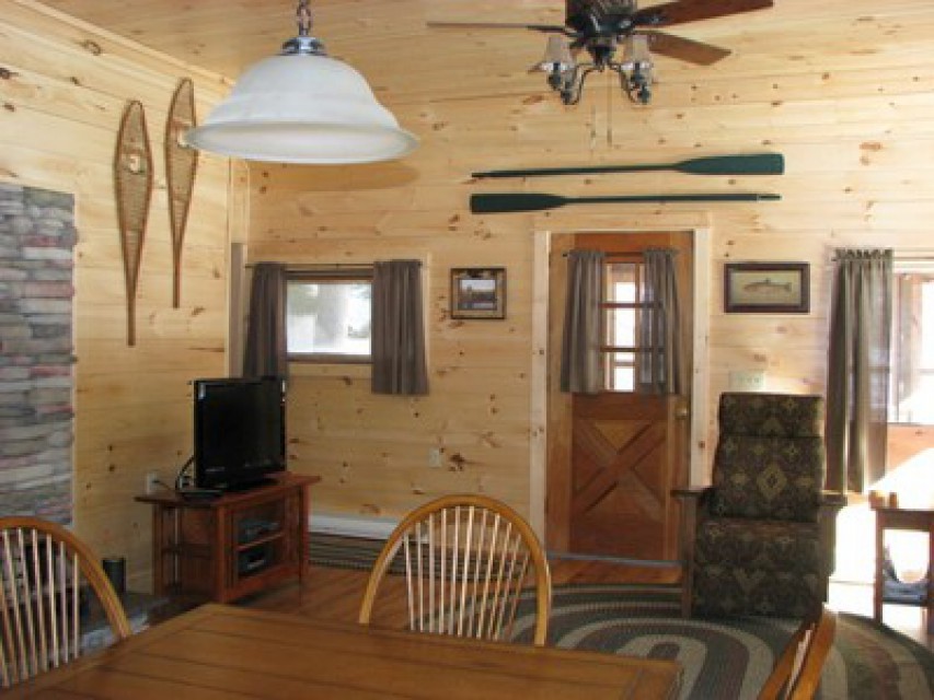 large open floor plan living room area