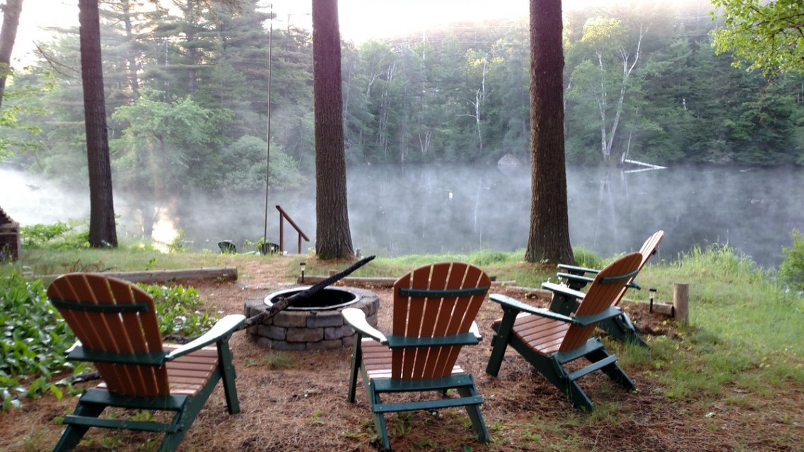 Camp fire area