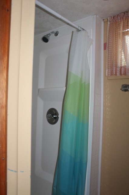 new stand up shower  2015 Ceder Chest
