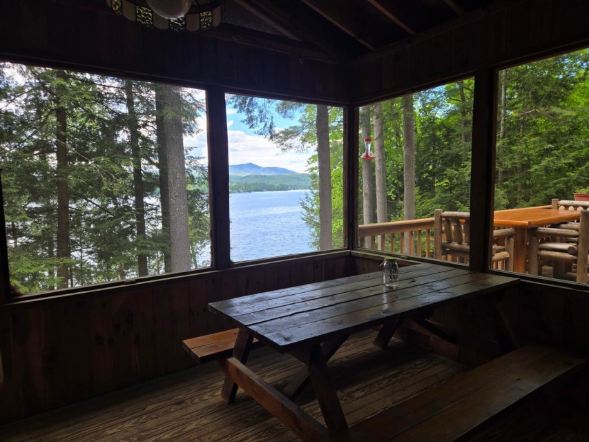 With a view!