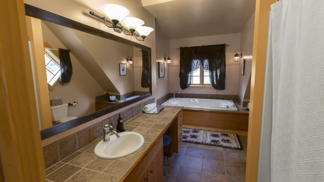 Master bath second floor