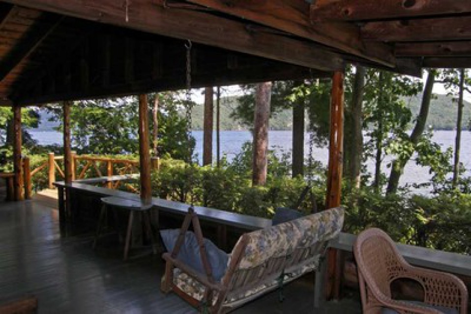 Wrap around covered porch