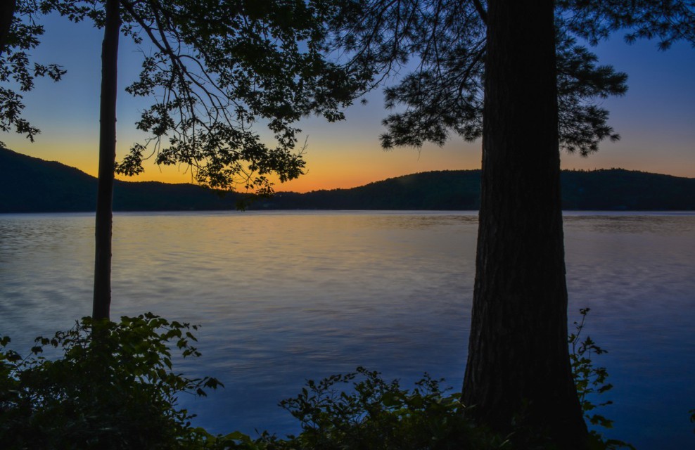 Sunrise off the porch
