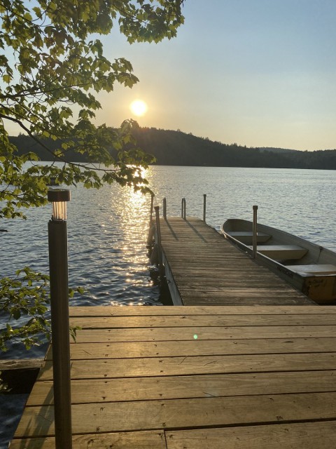 Dock for relaxing and sunsets