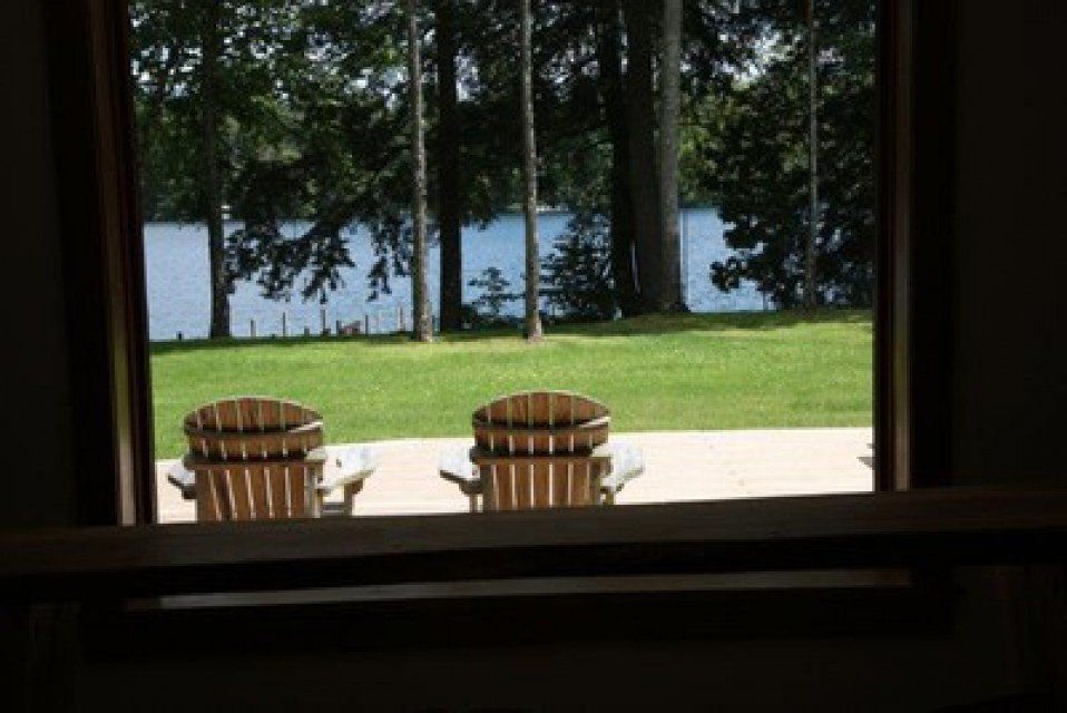 View from living room