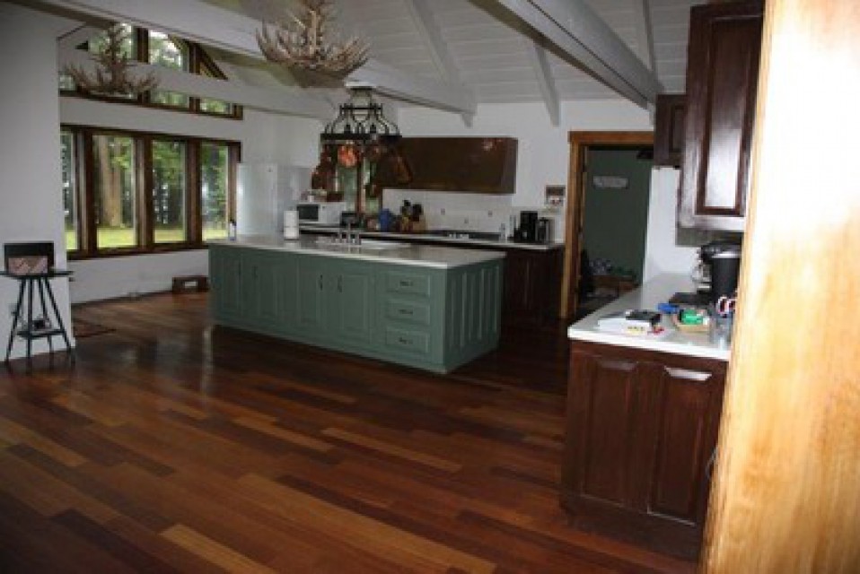The large kitchen equipped with everything!