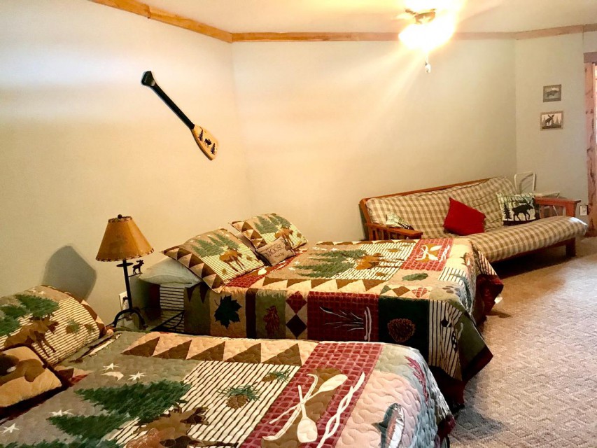 Front Bedroom with 2 Full Beds