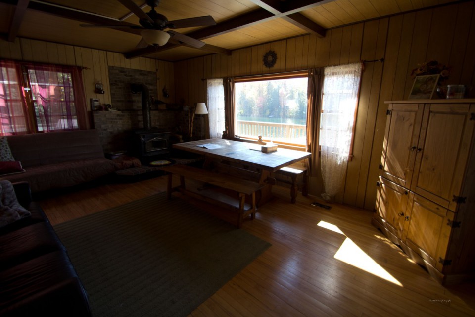 Wood burning stove for the fall nights