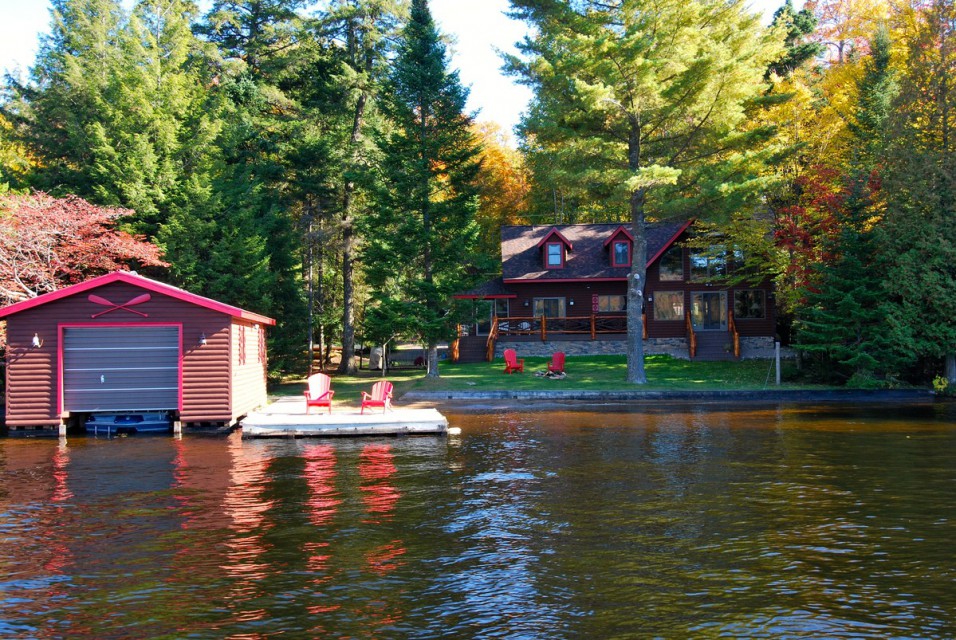 View from the lake
