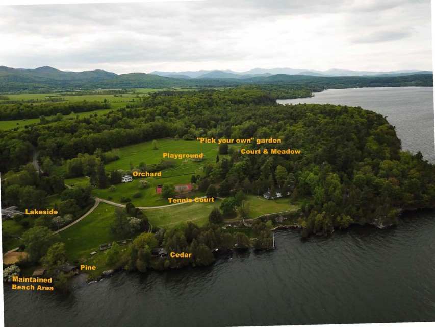 Aerial View of Property