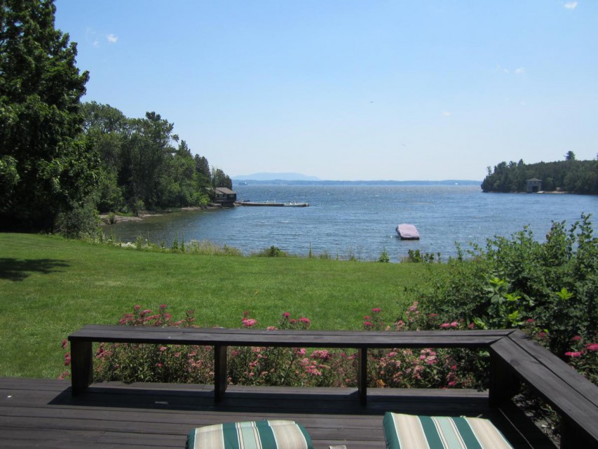 Lakeside Deck View