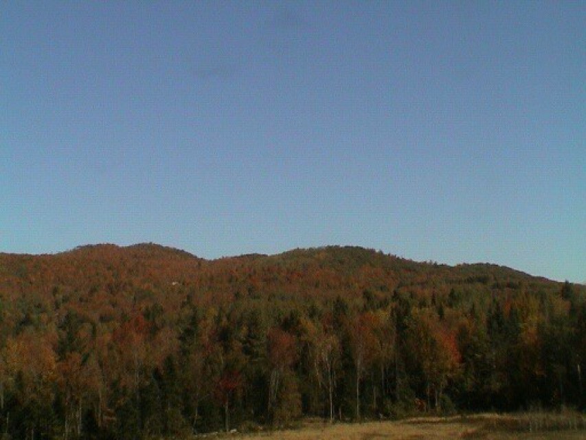 Southeast view of peaks