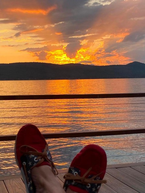 One of many sun sets to enjoy! 