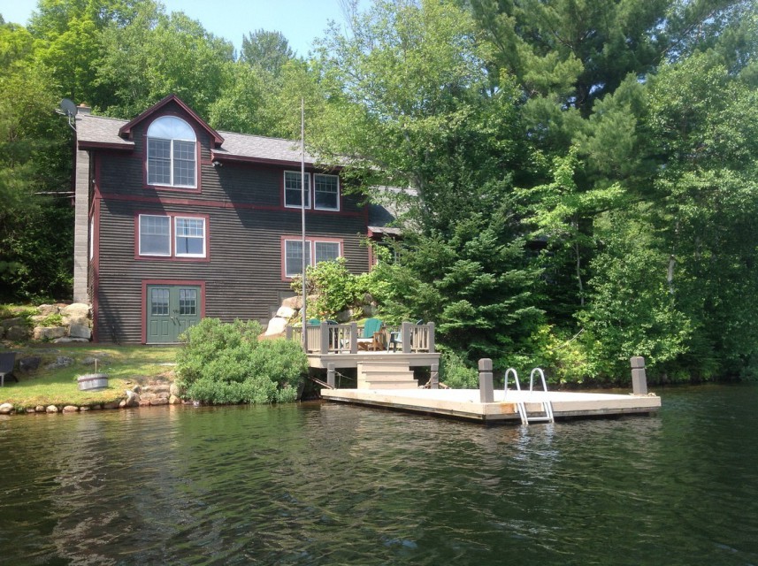 A big house deserves a big dock.