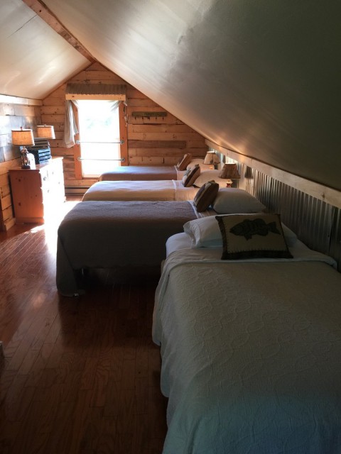 Kid's Bedroom w/4 twins & AC Unit