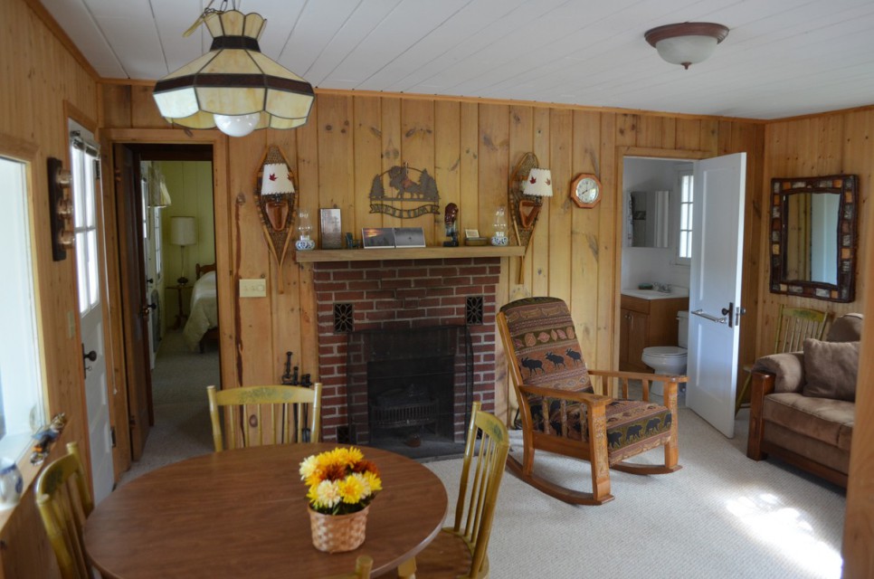 Living Room with Fireplace