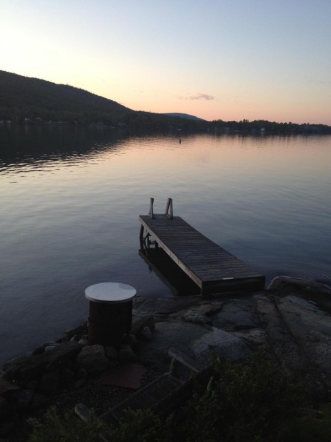 Swim Dock and Fire Pit on The Point