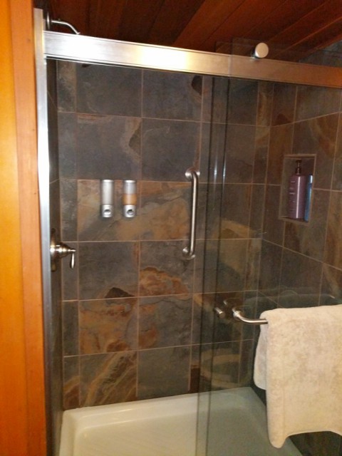 New downstairs master bath