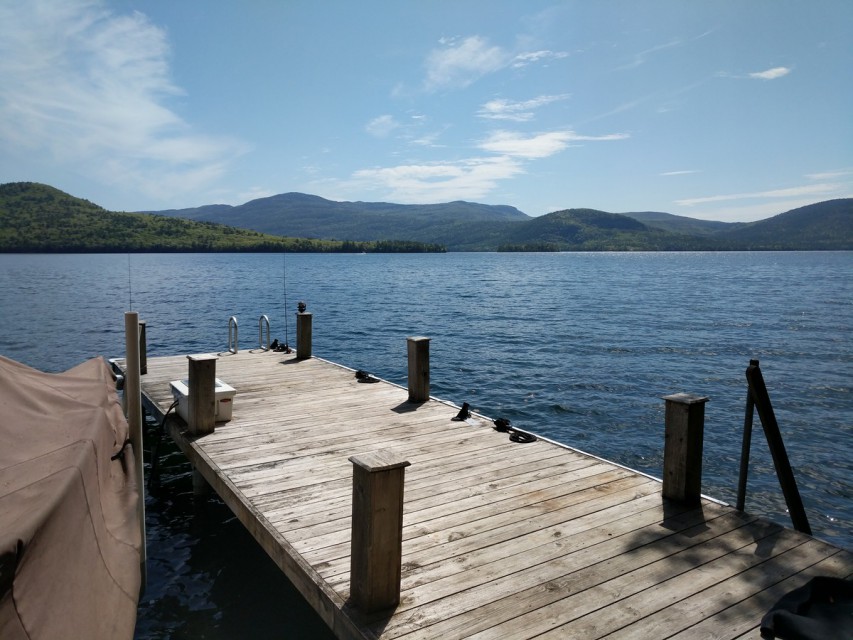 View from dock