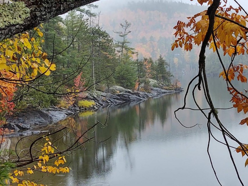 September view from Chickadee deck