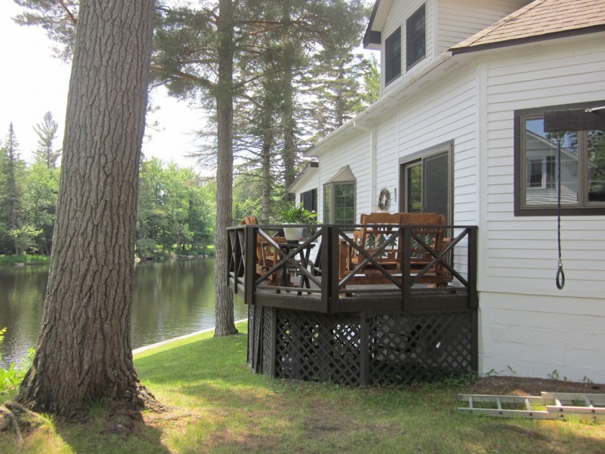 Porch Overlooking River