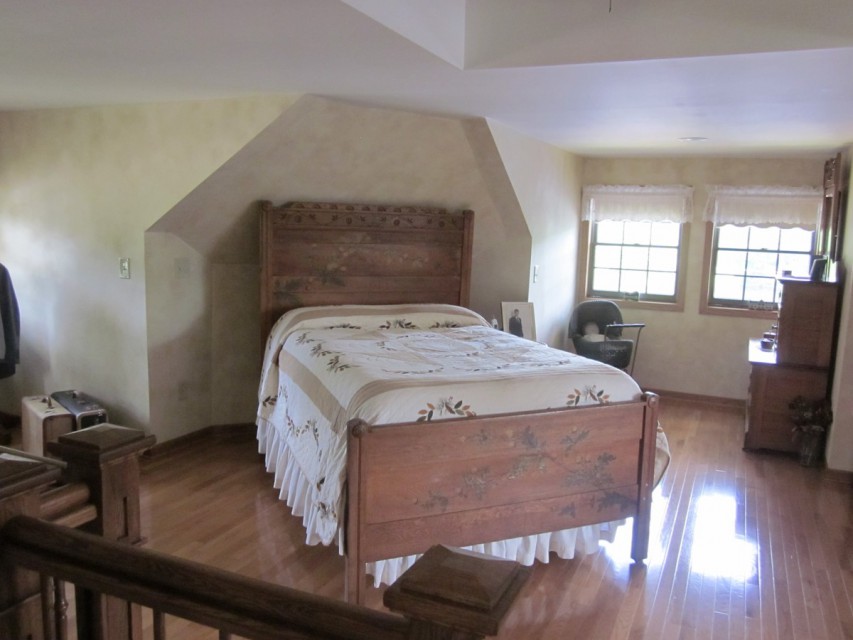 Upstairs Bedroom with Attached Bathroom