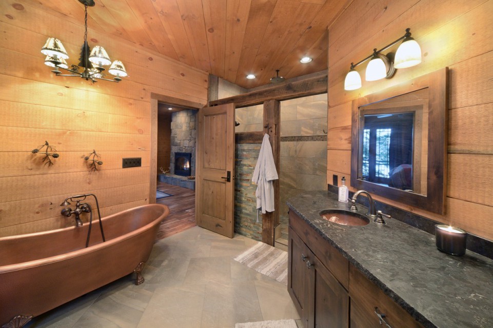 How to Spruce up your Cabin with Rustic Bathroom Décor – Wild Wings