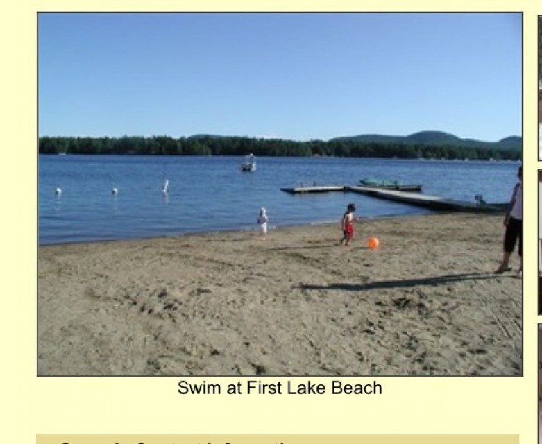 First Lake Beach