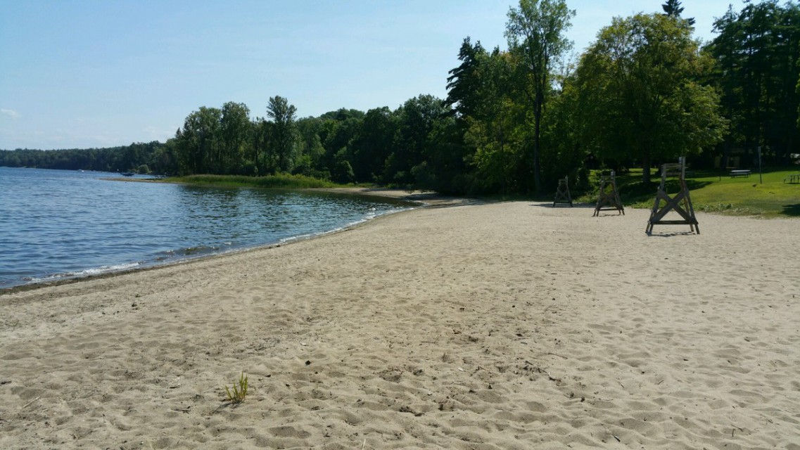 A BEAUTIFUL SANDY BEACH IS JUST A FEW STEPS AWAY!