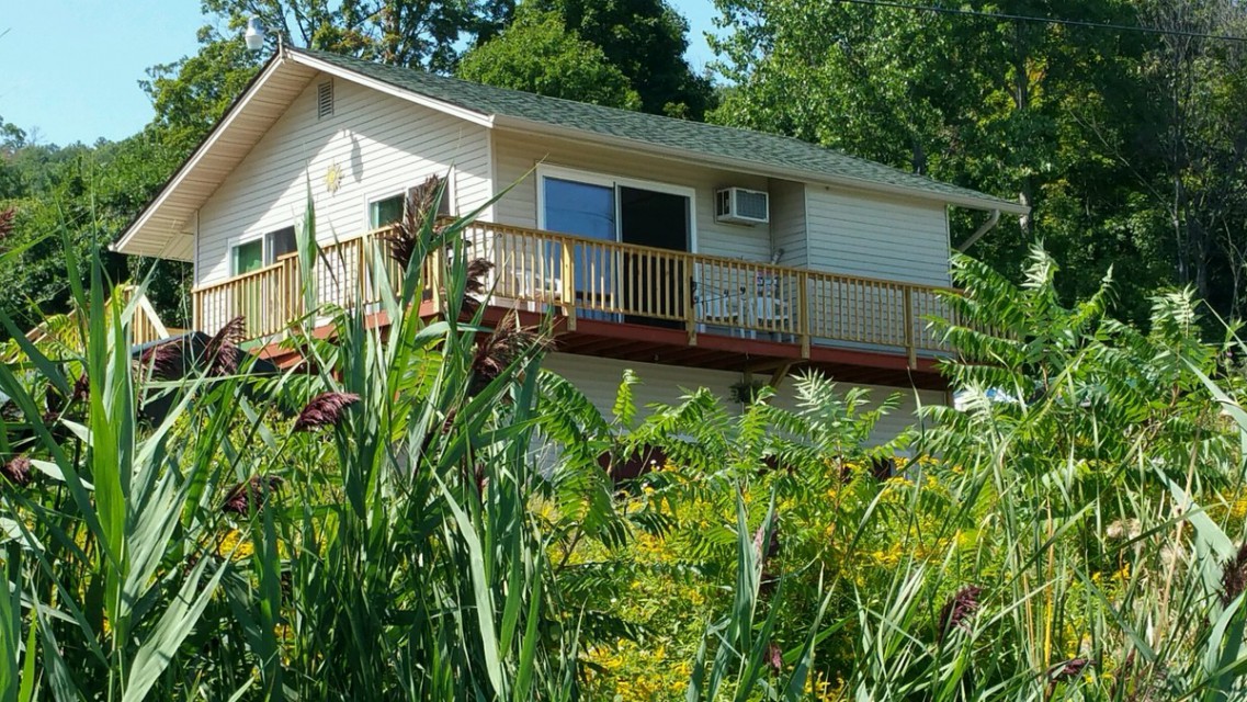 YOUR BUNGALOW, A VIEW FROM THE BEACH.