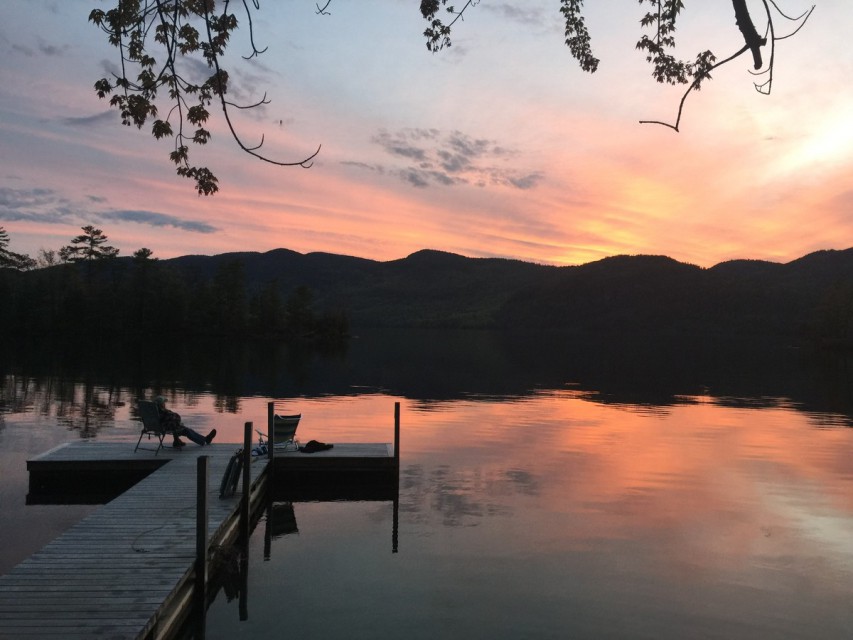On The Water with gorgeous sunset views 