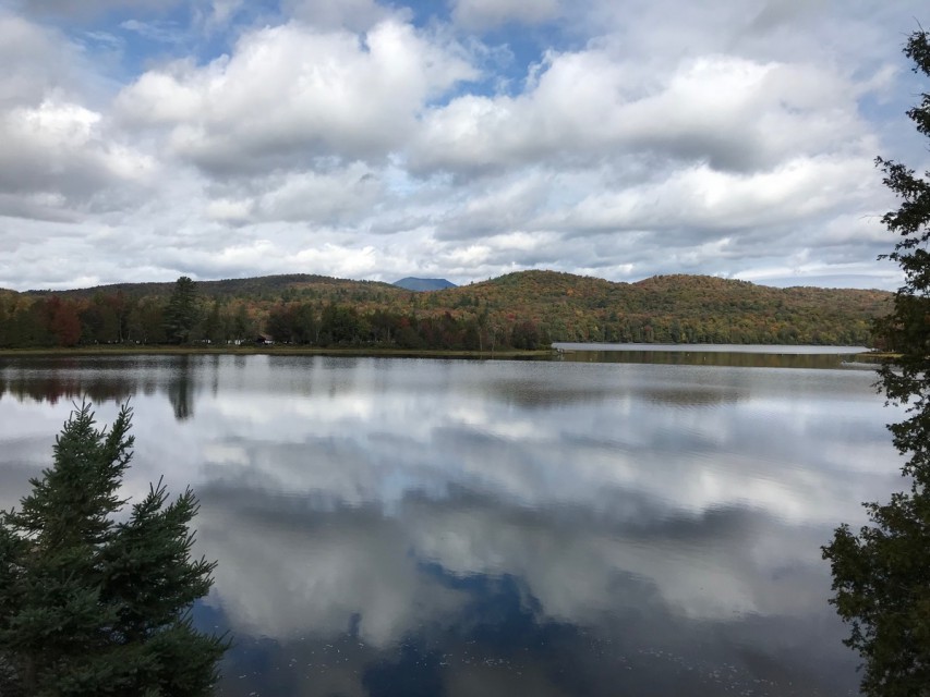 View from deck