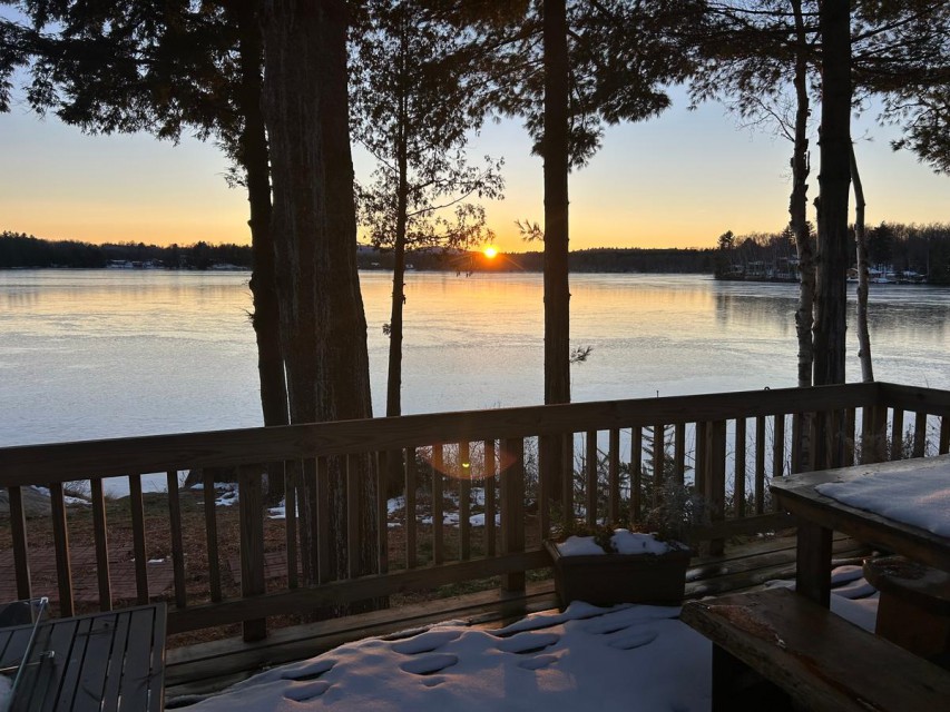 West Facing View with a Sunset every night :)