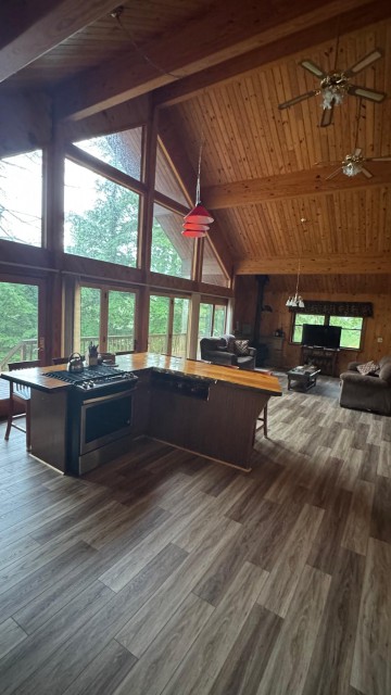 Open Kitchen/living room