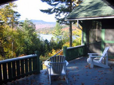 LARGE FAMILY CAMP ON THE SHORES OF LAKE PLACID