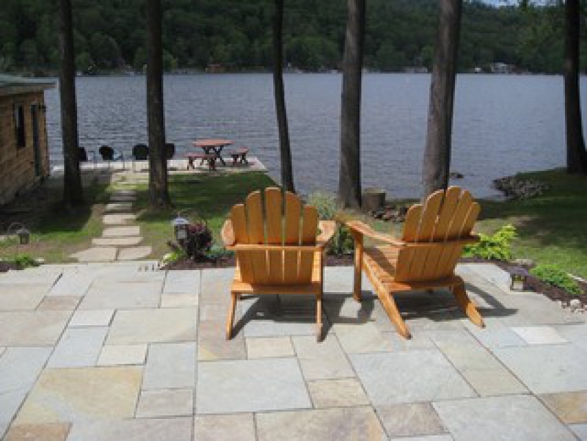 a camp is not complete without Adirondack chairs!
