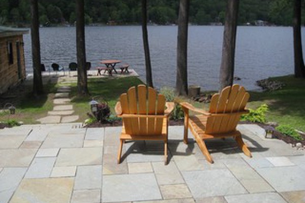 a camp is not complete without Adirondack chairs!
