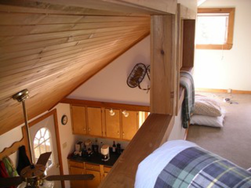 Master loft bedroom
