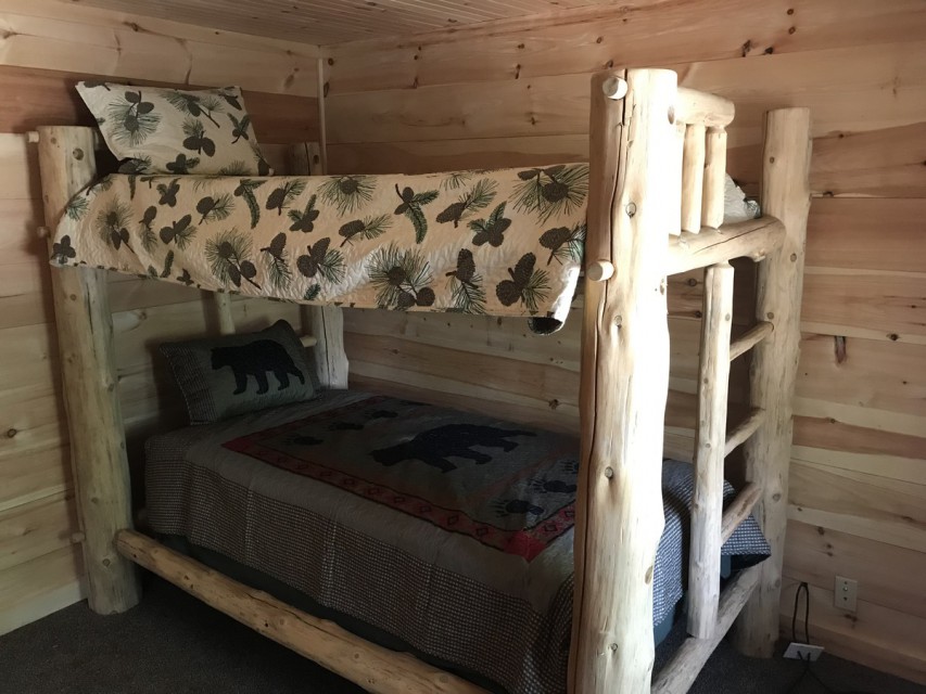 Bedroom #3 with twin bunkbeds