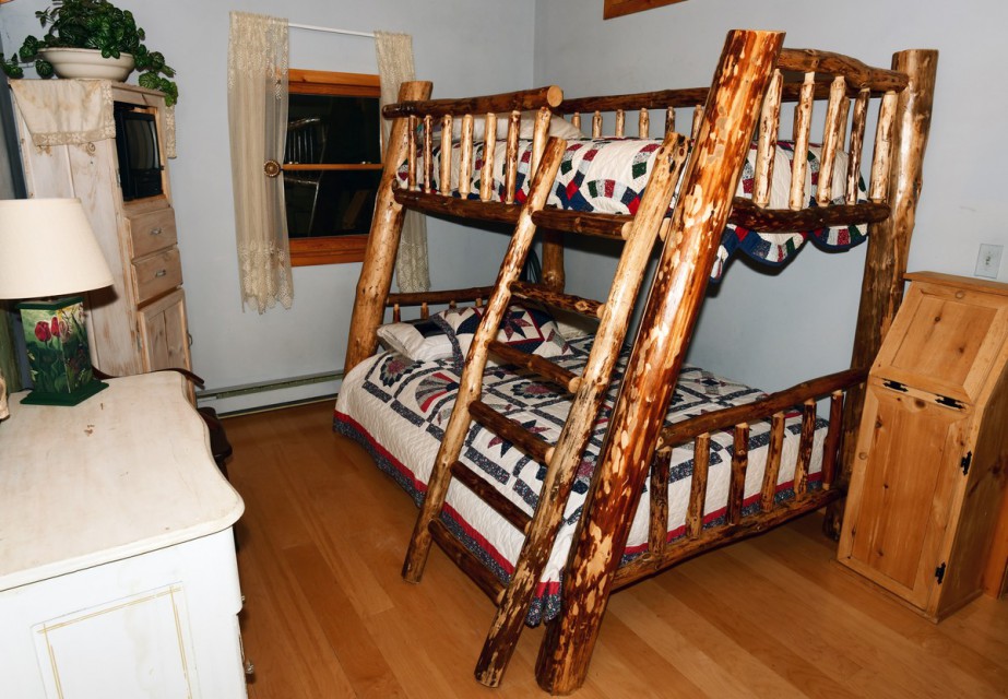 Bedroom One with Bunk beds 