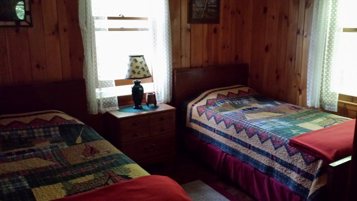 Cabin #2 t twin bedroom